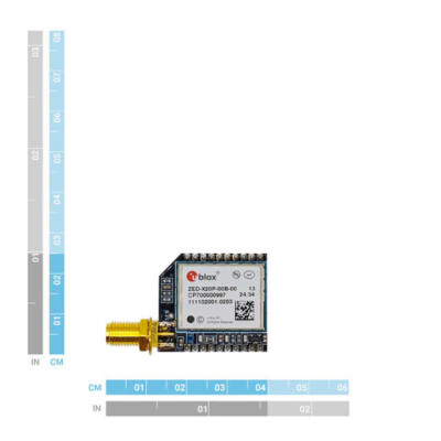 Micro u-blox ZED-X20P - GNSS (Beidou, Galileo, GLONASS, GPS, QZSS, SBAS) Navigation Evaluation Board - 3