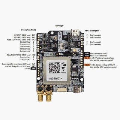 simpleRTK3B Heading - mosaic-H - GNSS Navigation Evaluation Board - 4