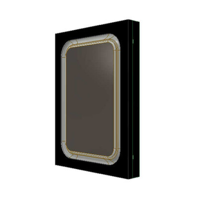 8 Ohms General Purpose Speaker 1 W 420 Hz ~ 14 kHz Top Rectangular - 1