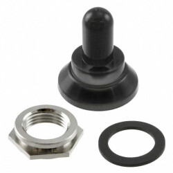 TOGGLE FULL BOOT BLACK - NKK Switches