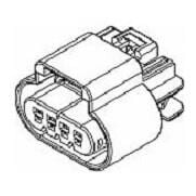 Automotive Connectors 4P FEM BLK CONN ASSY GT 150 Series 15Amp - Aptiv (formerly Delphi)