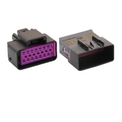 Automotive Connectors 16P FM BLK CONN ASSY GT 150 SERIES 15AMP - Aptiv (formerly Delphi)