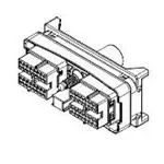 Automotive Connectors ASM CONN 64 F MIC/P 100W GRA SLD MODULAR - 1