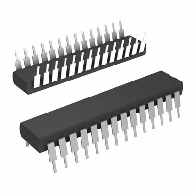 AVR AVR® ATmega Microcontroller IC 8-Bit 10MHz 16KB (8K x 16) FLASH 28-PDIP - 1