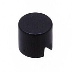 Round Tactile Switch Cap Black Slip On - Omron Electronics Inc-EMC Div