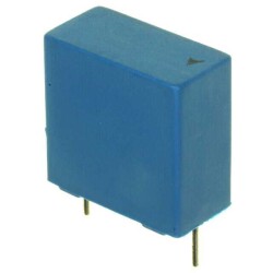 10 µF Film Capacitor 40V 63V Polyester, Polyethylene Terephthalate (PET), Metallized - Stacked Radial - 1