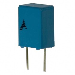 1000 pF Film Capacitor 40V 63V Polyester, Polyethylene Terephthalate (PET), Metallized - Stacked Radial - EPCOS - TDK Electronics