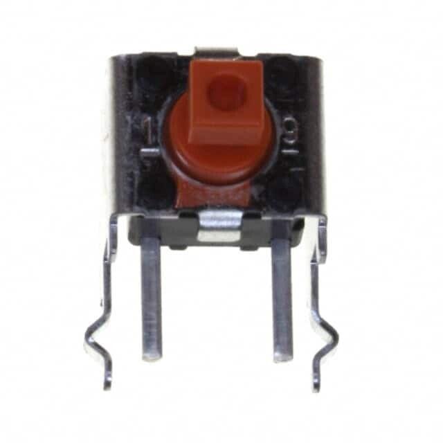 Tactile Switch SPST-NO Side Actuated Through Hole, Right Angle