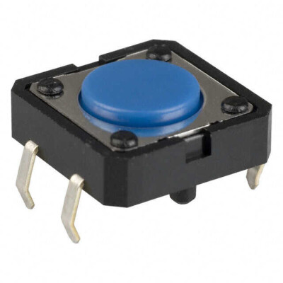 Tactile Switch SPST-NO Top Actuated Through Hole - 1