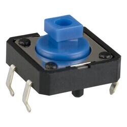 Tactile Switch SPST-NO Top Actuated Through Hole - Omron Electronics Inc-EMC Div