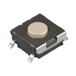 Tactile Switch SPST-NO Top Actuated Surface Mount - Aratas (Formerly Omron Components)