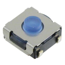 Tactile Switch SPST-NO Top Actuated Surface Mount - Omron Electronics Inc-EMC Div