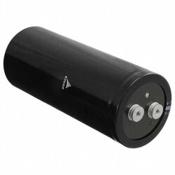 12000 µF 450 V Aluminum Electrolytic Capacitors Radial, Can - Screw Terminals 9mOhm @ 100Hz 12000 Hrs @ 85°C - TDK