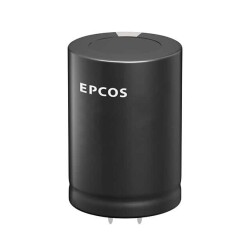 220 µF 450 V Aluminum Electrolytic Capacitors Radial, Can - Snap-In 450mOhm @ 100Hz 3000 Hrs @ 105°C - EPCOS - TDK Electronics