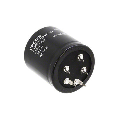 470 µF 400 V Aluminum Electrolytic Capacitors Radial, Can - 5 Lead 190mOhm @ 100Hz 12000 Hrs @ 85°C - 1