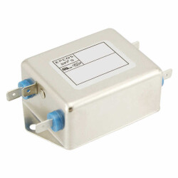 Single Phase EMC/EMI Line Filter 3 A 250V 250V 50/60Hz Single Stage Quick Connect - EPCOS - TDK Electronics