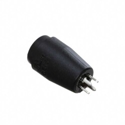 Banana Jack Connector Standard Banana Solder Lug Black - 1
