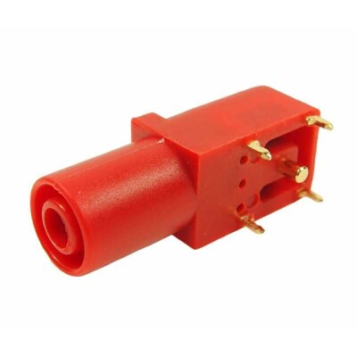 Banana Jack Connector Standard Banana Solder Red - 1