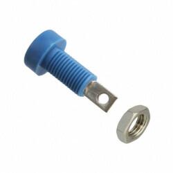 Banana Jack Connector Standard Banana Solder Tabs Blue - Cinch Connectivity Solutions Johnson