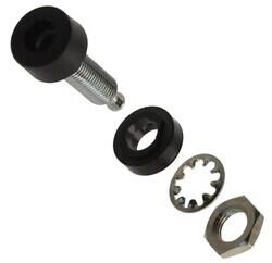 Banana Jack Connector Standard Banana Turret Black - Pomona Electronics