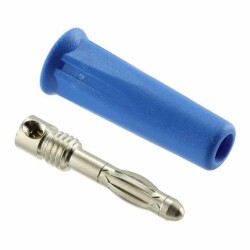 Banana Plug Connector Standard Banana Solder Blue - 1