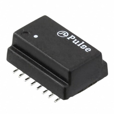 350µH LAN 10/100 Base-T Pulse Transformer 1CT:1CT Transmitter, 1CT:1CT Receiver Surface Mount - 1