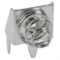 Battery Contact Spring (Coil) Multiple (AAA, A23, N) Cell PC Pin - Keystone Electronics