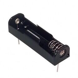 Battery Holder (Open) AA 1 Cell PC Pin - 1