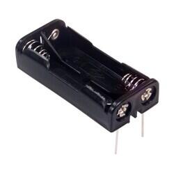 Battery Holder (Open) AAA 2 Cell PC Pin - 1