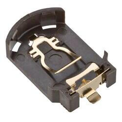 Battery Holder (Open) Coin, 20.0mm 1 Cell SMD (SMT) Tab - Harwin Inc.