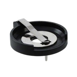 Battery Holder (Open) Coin, 23.0mm 1 Cell PC Pin - Keystone Electronics