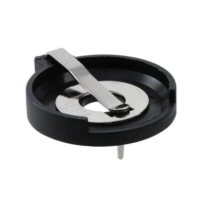 Battery Holder (Open) Coin, 23.0mm 1 Cell PC Pin - 1