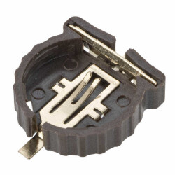 Battery Holder (Open) Coin, 12.0mm 1 Cell SMD (SMT) Tab - Harwin Inc.