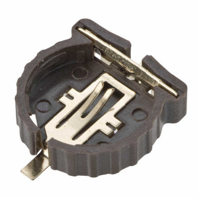Battery Holder (Open) Coin, 12.0mm 1 Cell SMD (SMT) Tab - 1