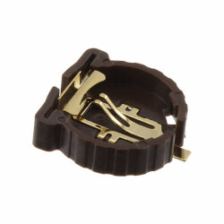 Battery Holder (Open) Coin, 12.0mm 1 Cell SMD (SMT) Tab - MPD (Memory Protection Devices)