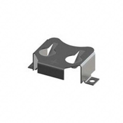 Battery Retainer Coin, 20.0mm 1 Cell SMD (SMT) Tab - 1