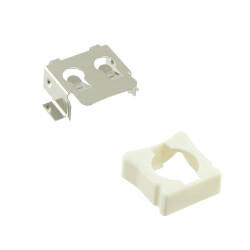 Battery Retainer Coin, 11.5mm 1 Cell SMD (SMT) Tab - MPD (Memory Protection Devices)