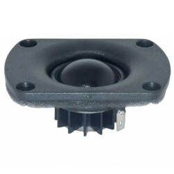 3.36 Ohms Tweeter Speaker 100 W 1.4 kHz ~ 20 kHz Top Round, Square Frame - Peerless by Tymphany