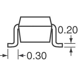Bipolar (BJT) Transistor NPN 45V 100mA 100MHz 150mW Surface Mount SOT-523 - 4
