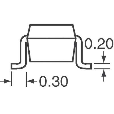 Bipolar (BJT) Transistor NPN 45V 100mA 100MHz 150mW Surface Mount SOT-523 - 4