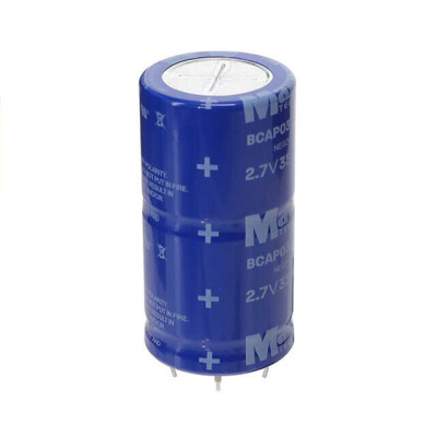 350 F (EDLC) Supercapacitor 2.7 V Radial, Can - Snap-In - 4 Lead 3.2mOhm - 1