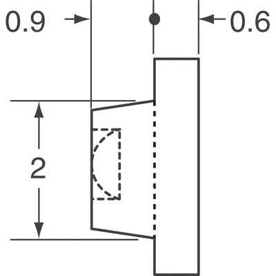Green 558nm LED Indication - Discrete 2.1V 1206 (3216 Metric) - 3