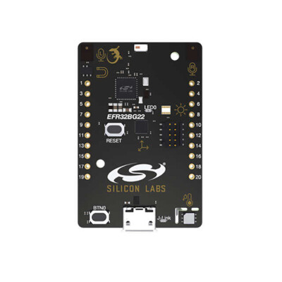 EFR32BG22 Blue Gecko Transceiver; Bluetooth® 5.x (BLE) 2.4GHz Evaluation Board - 1