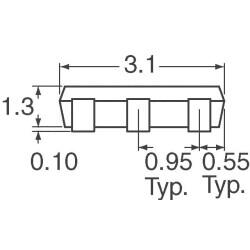Bipolar (BJT) Transistor Array 2 PNP (Dual) Matched Pair 150V 200mA 300MHz 300mW Surface Mount SOT-26 - 3