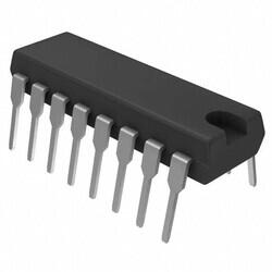 Bipolar (BJT) Transistor Array 4 NPN Darlington (Quad) 50V 1.75A 1W Through Hole 16-PowerDIP (20x7.10) - 1