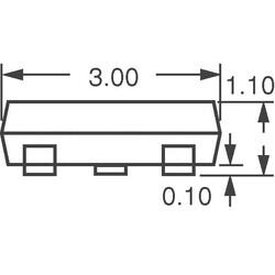 Bipolar (BJT) Transistor NPN 60 V 1 A 150MHz 600 mW Surface Mount SOT-23-3 - 3