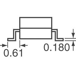 Bipolar (BJT) Transistor NPN 60 V 1 A 150MHz 600 mW Surface Mount SOT-23-3 - 4