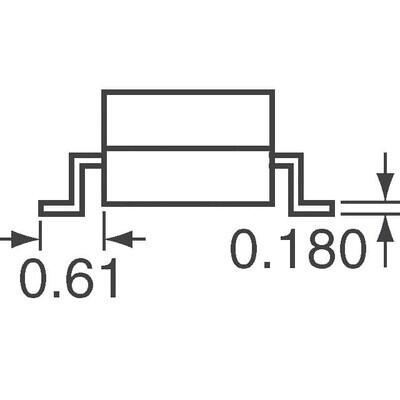 Bipolar (BJT) Transistor NPN 60 V 1 A 150MHz 600 mW Surface Mount SOT-23-3 - 4