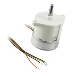 Bipolar Stepper Motor Permanent Magnet Gear Motor Frame Size 1698 Step 250mA 24VDC - NMB Technologies Corporation