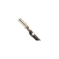 Black 24 AWG Jumper Lead Pin to Pin Tin 11.8